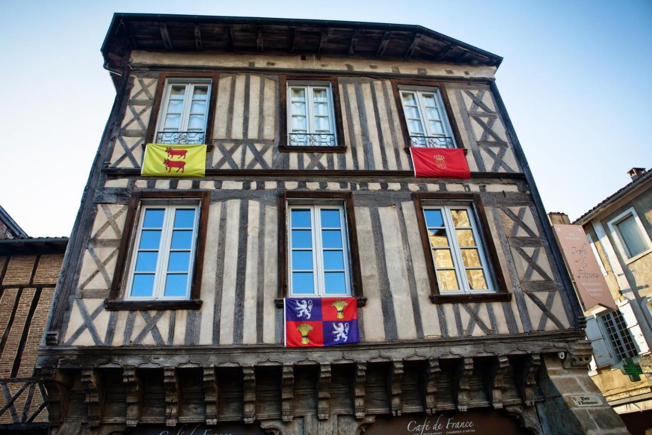 Cafe De France Eauze Bed & Breakfast Exterior foto